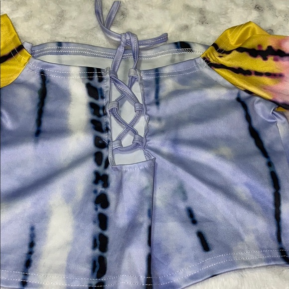 COPY - Cutout 2 piece tie dye set skirt - Picture 5 of 10